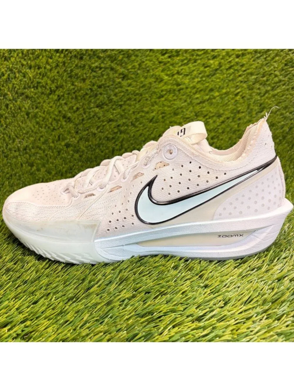Nike Air Zoom GT Cut 3 Mens Size 10 Blue White Athletic Running Shoes Sneakers
